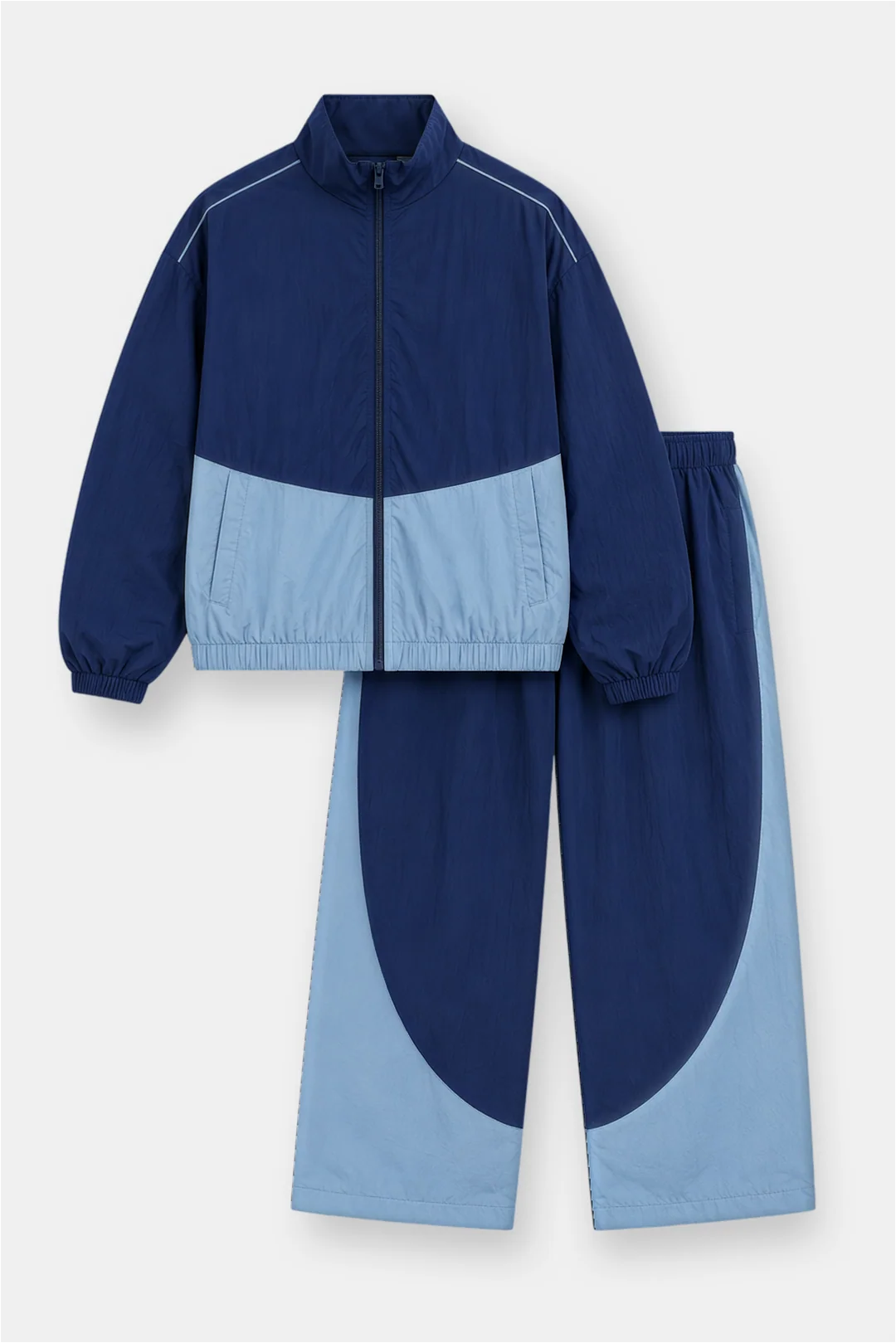 Established Two Tone Windbreaker tracksuit